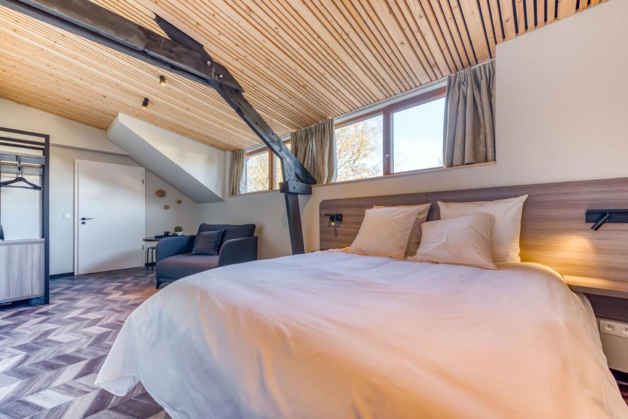 Les Chambres Du Vieux Chateau Abbaye d'Orval Luaran gambar